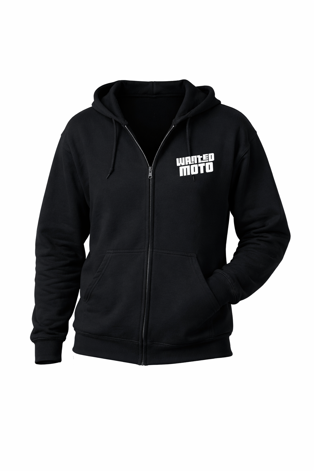 Double Logo Heavyweight Zip-up Hoodie