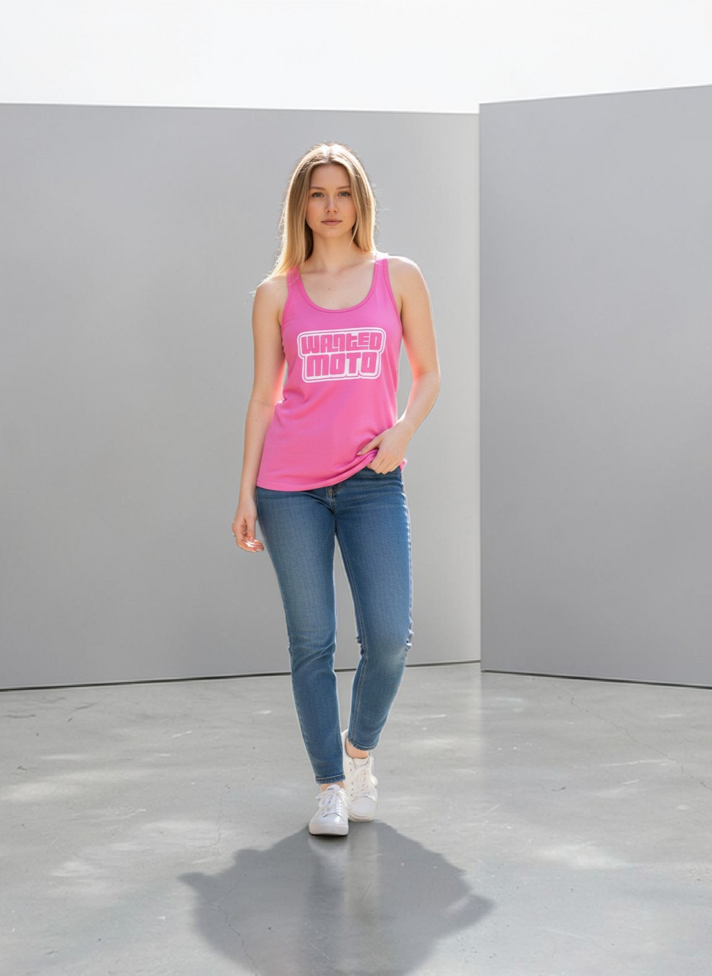 Women's Pink Tank Top