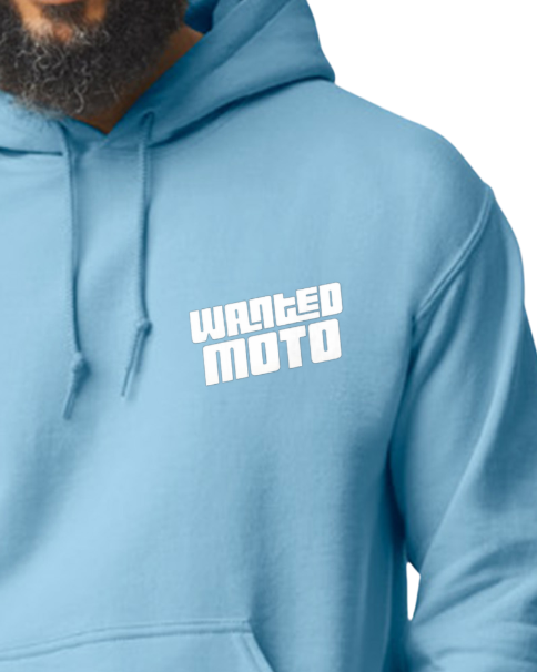 Heavyweight Light Blue Logo Hoodie