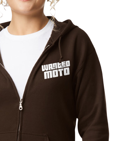 Double Logo Heavyweight Zip-up Hoodie