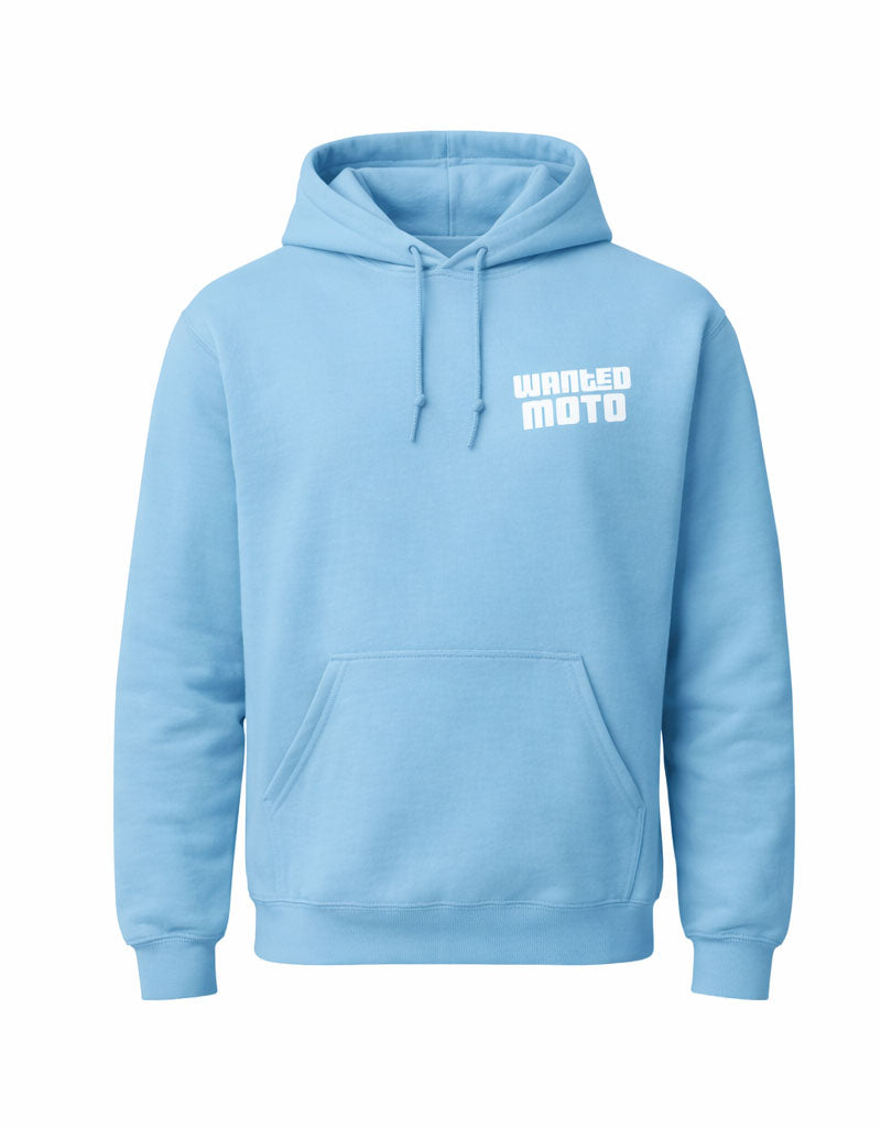 Heavyweight Light Blue Logo Hoodie